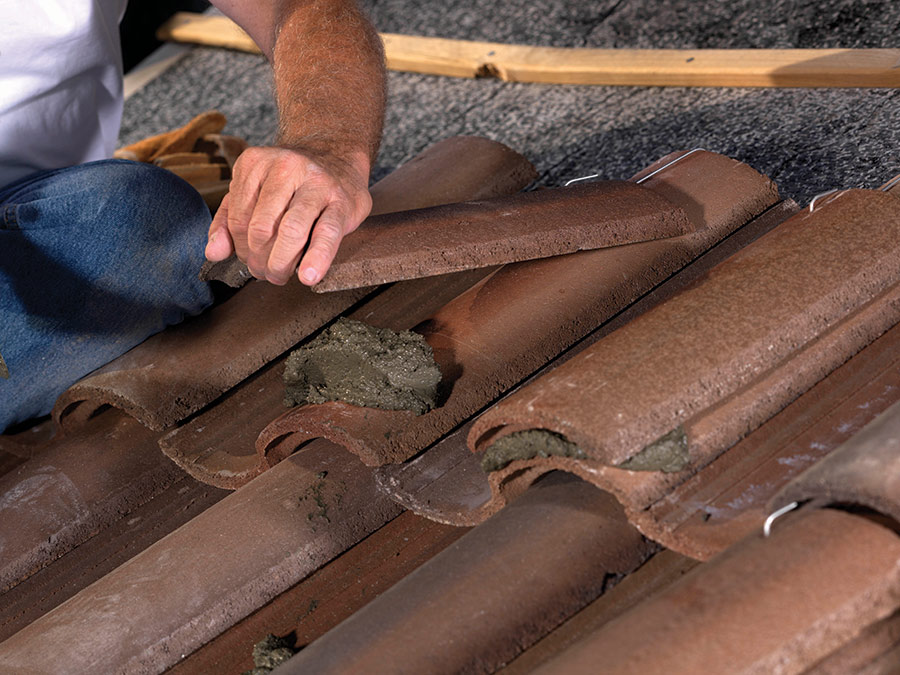 Boosted Roof Tile Installation